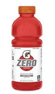 GATORADE ZERO FRUIT PUNCH 20 OZ