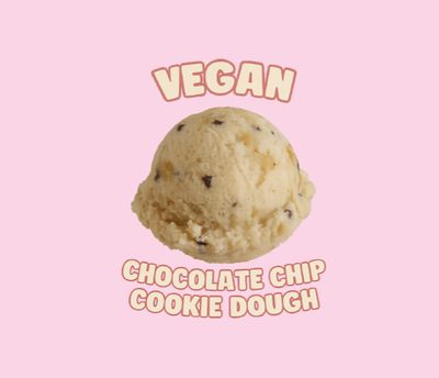 SEA MAIDS PINT VEGAN CHOC CHIP COOKIE DOUGH