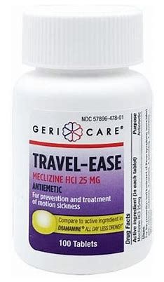 GERI CARE TRAVEL EASE 100 TABLETS