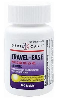 GERI CARE TRAVEL EASE 100 TABLETS