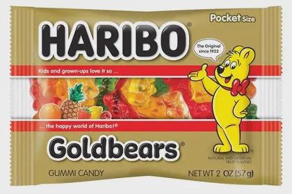 HARIBO GUMMY BEARS 2OZ