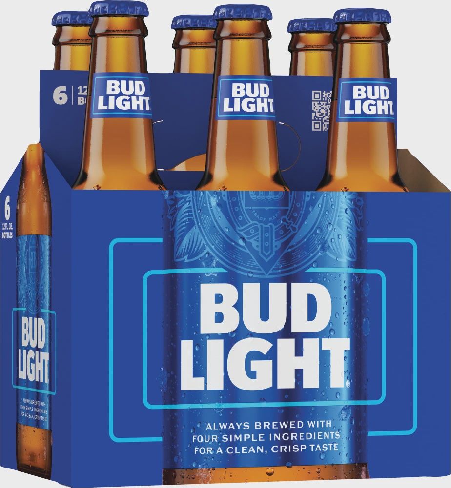 Bud light 6 PK Bottle