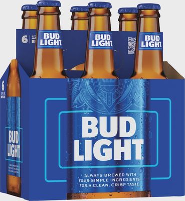 Bud light 6 PK Bottle