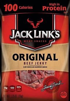 JACK LINKS BEEF JERKY ORIGINAL 1.25OZ