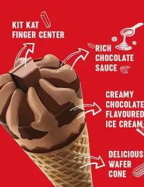 KIT KAT ICE CREAM CONE