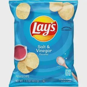 LAYS SALT &amp; VINEGAR CHIPS 1.5 OZ