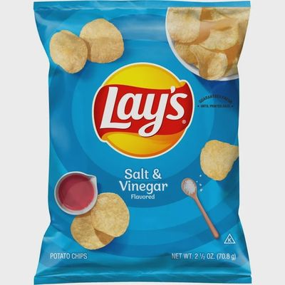 LAYS SALT AND VINEGAR 2.5 OZ