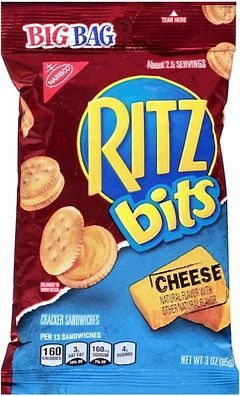 RITZ BITS CHEESE 3OZ BAG