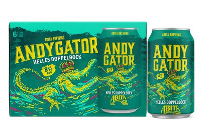 ABITA BREWING ANDY GATOR HELLES DOPPLEBOCK LAGER 6PK