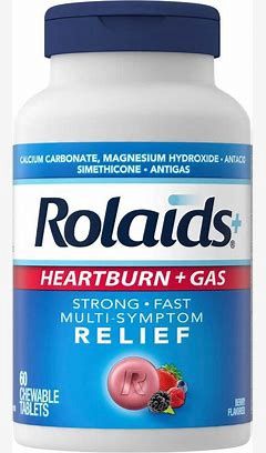 ROLAIDS ADVANCED ANTACID + ANTI-GAS SOFT CHEWS MIXED BERRY 6 SOFT CHEWS