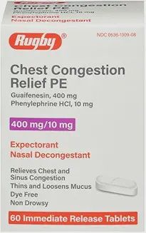 RUGBY SINUS CONGESTION AND PAIN 24 CAPLETS