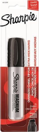 SHARPIE PERMANENT MARKER BLACK LARGE TIP