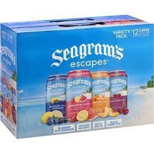 SEAGRAMS ESCAPES 24PK CANS 12 FL OZ