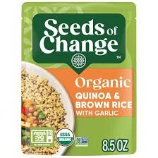 SEEDS OF CHANGE ORG QUINOA &amp; BROWN RICE