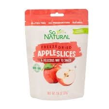 SO NATURAL APPLE CRISPS .6OZ