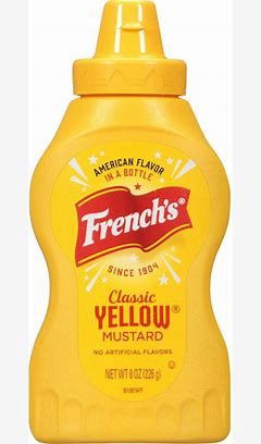 FRENCH&#39;S YLW MUSTARD 8OZ