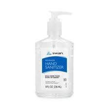 SWAN HAND SANITIZER 8OZ