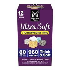 TISSUES ULTRA SOFT 3-PLY