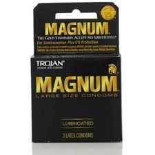 TROJAN MAGNUM CONDOMS 3PK