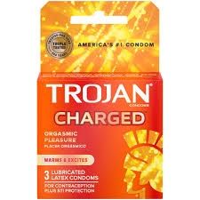 TROJAN CHARGED 3PK