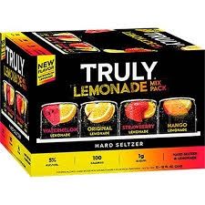 TRULY LEMONADE  SELTZER 12 OZ 12 PK CAN