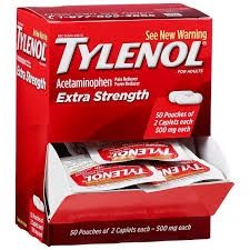 TYLENOL EXTRA STRENGTH 2 PK