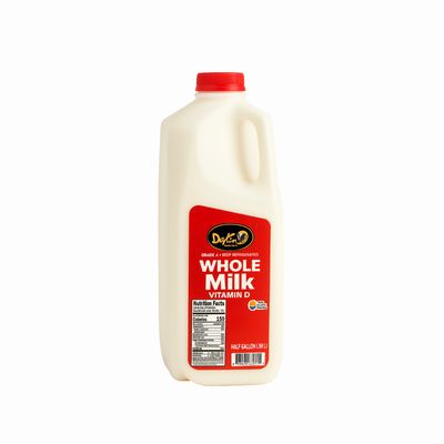 Dakin Diary Whole Milk 1/2 Gallon Grass Fed