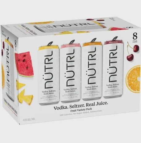 Nutrl Fruit Variety 8 Can PK