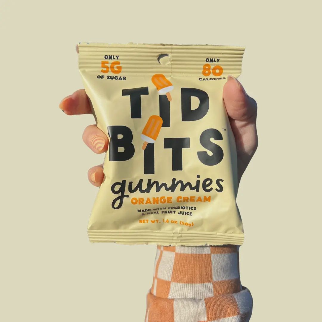 Tid Bits Gummies (Orange Cream) 1.8 OZ