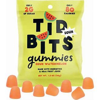 Tid Bits Gummies (Sour Watermelon) 1.8 OZ