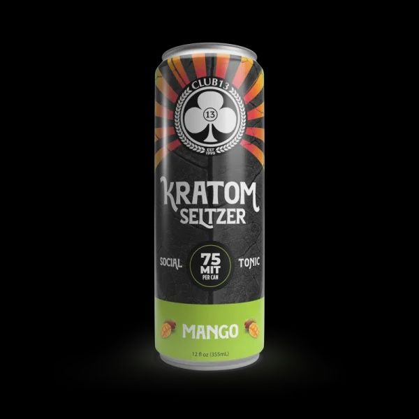 Club 13 Kratom Seltzer Mango