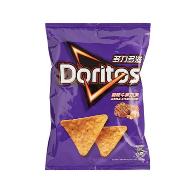 Doritos Garlic Steak Flavored Corn Chips, 40g