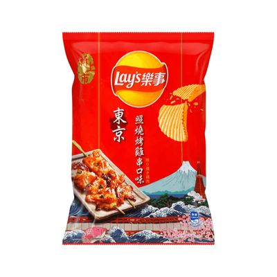 Lay&#39;s Tokyo Yakitori Chicken Flavor Potato Chips 34g