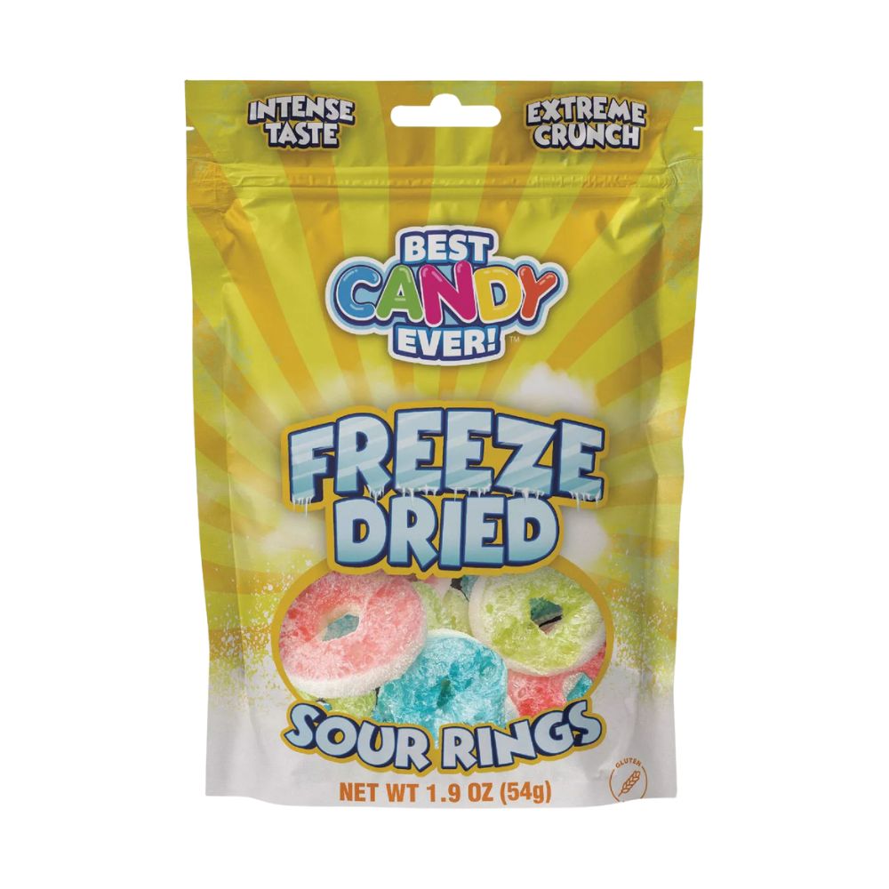 Best Candy Ever! Sour Rings Freeze Dried Candy