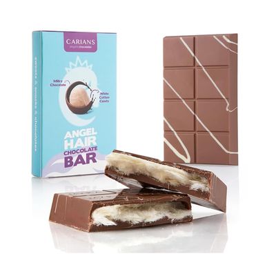 Carians White Angel Hair Chocolate 3.88 oz. Bar
