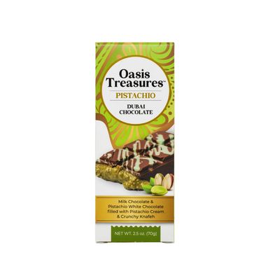 Oasis Treasures Dubai Chocolate Bar