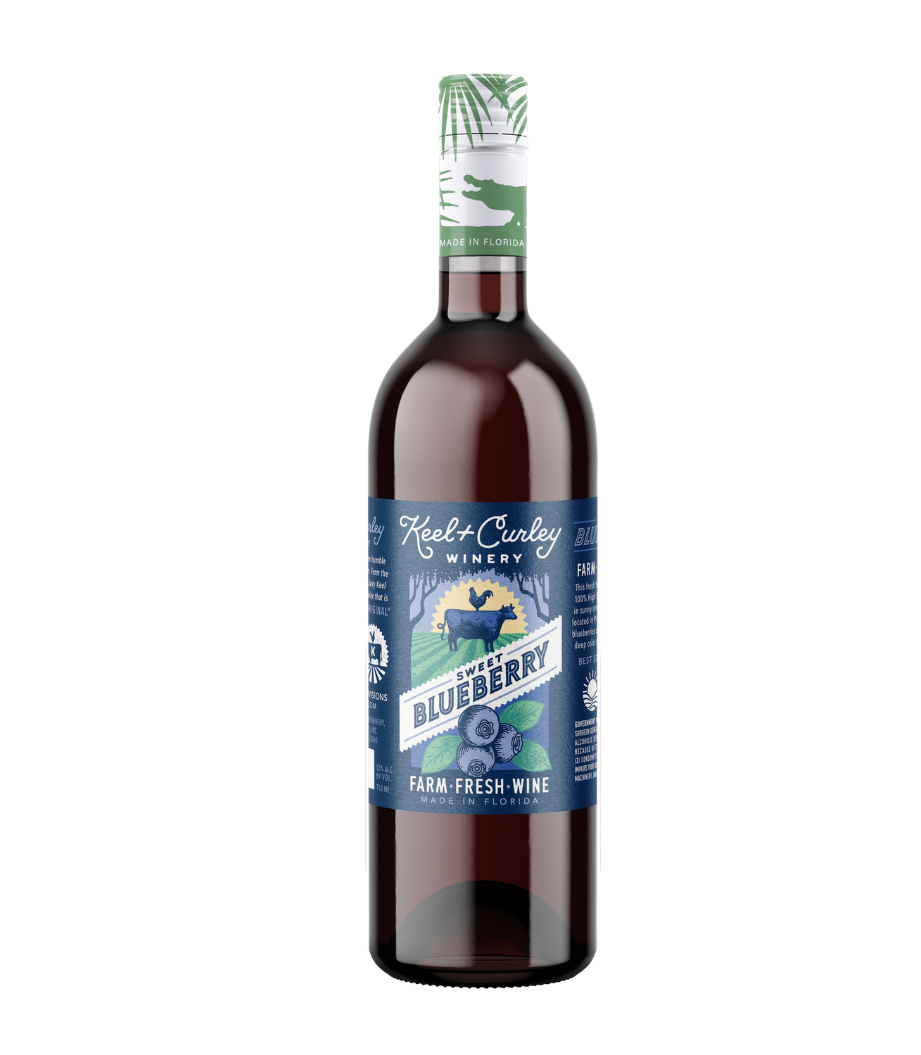 Keel + Curley Sweet Blueberry Wine