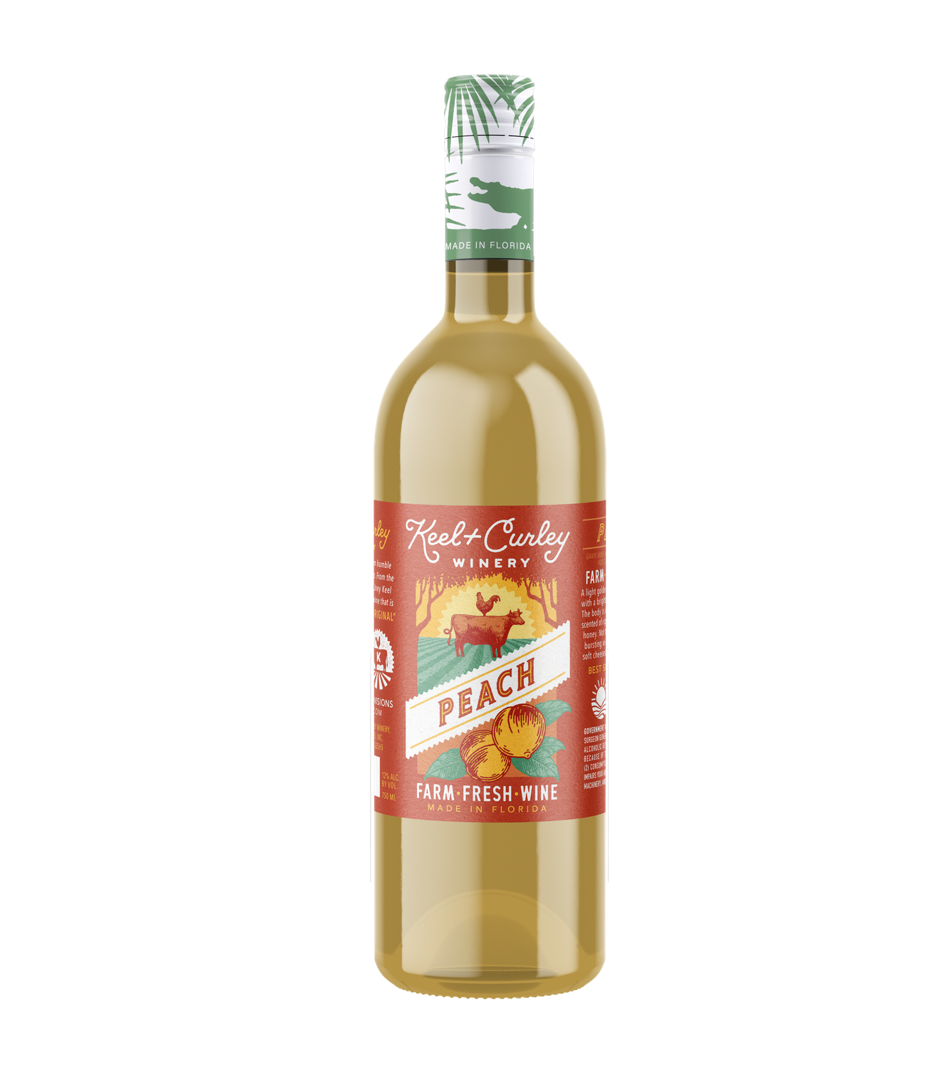 Keel + Curley Peach Wine