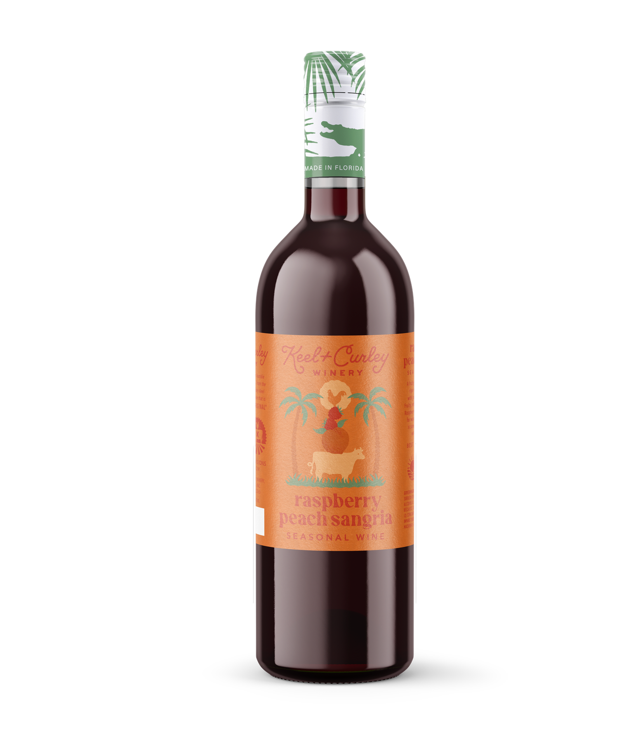Keel + Curley Seasonal Raspberry Peach Sangria Wine