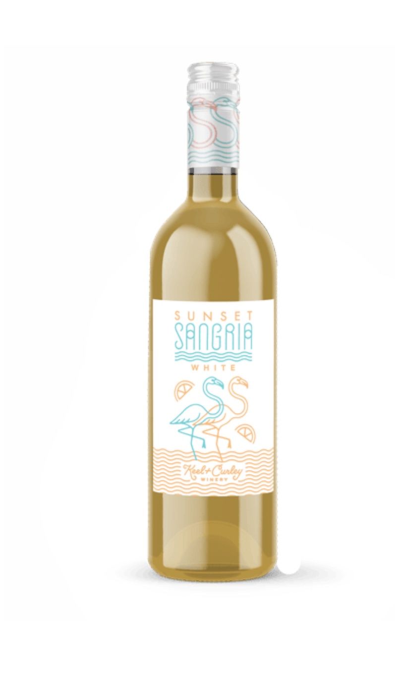 Keel &amp; Curley White Sunset Sangria Wine