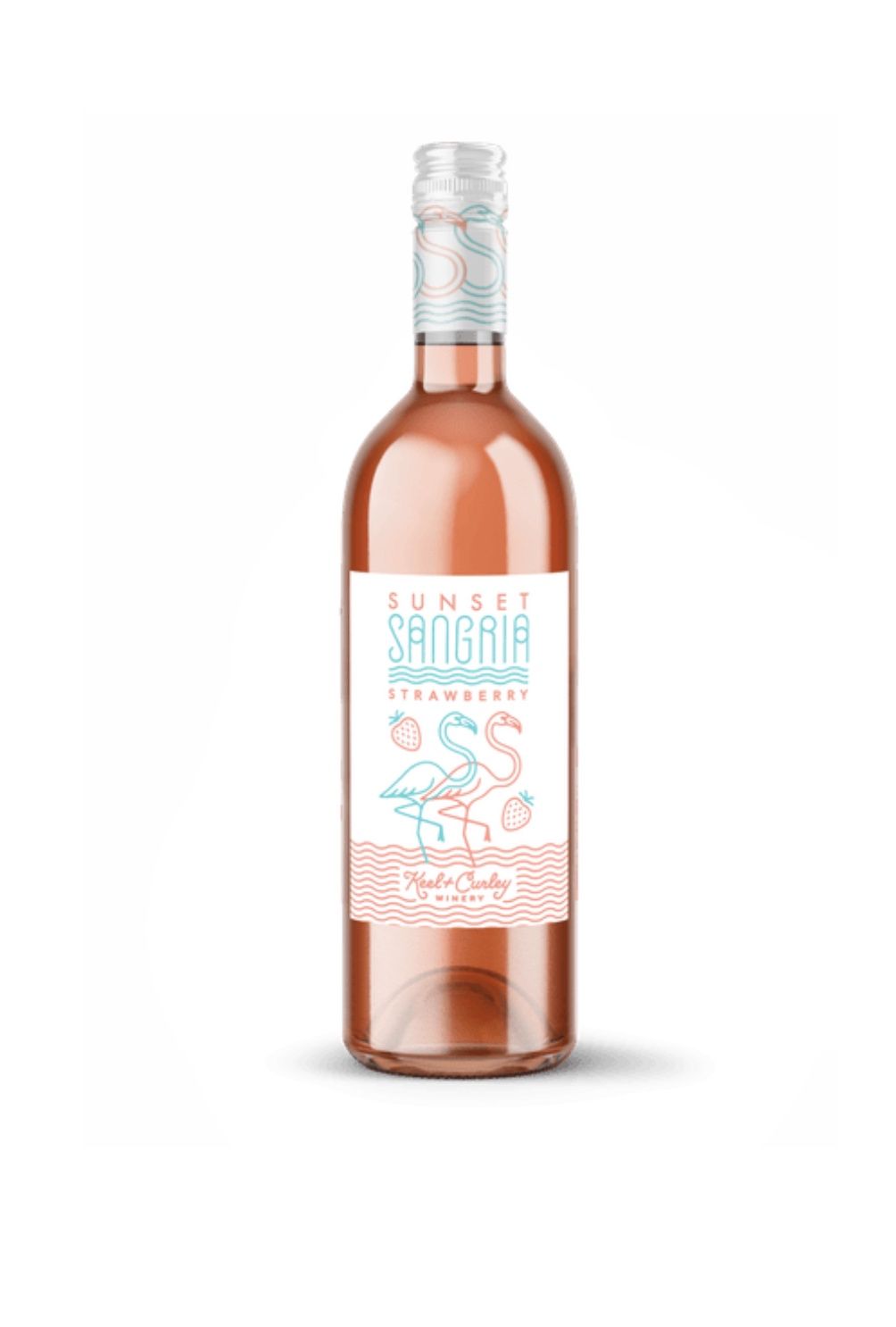Keel + Curley Strawberry Sunset Sangria Wine