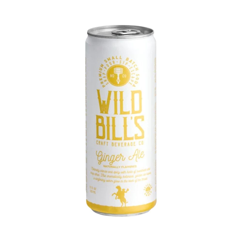 Wild Bill&#39;s Craft Ginger Ale Soda 12 fl oz