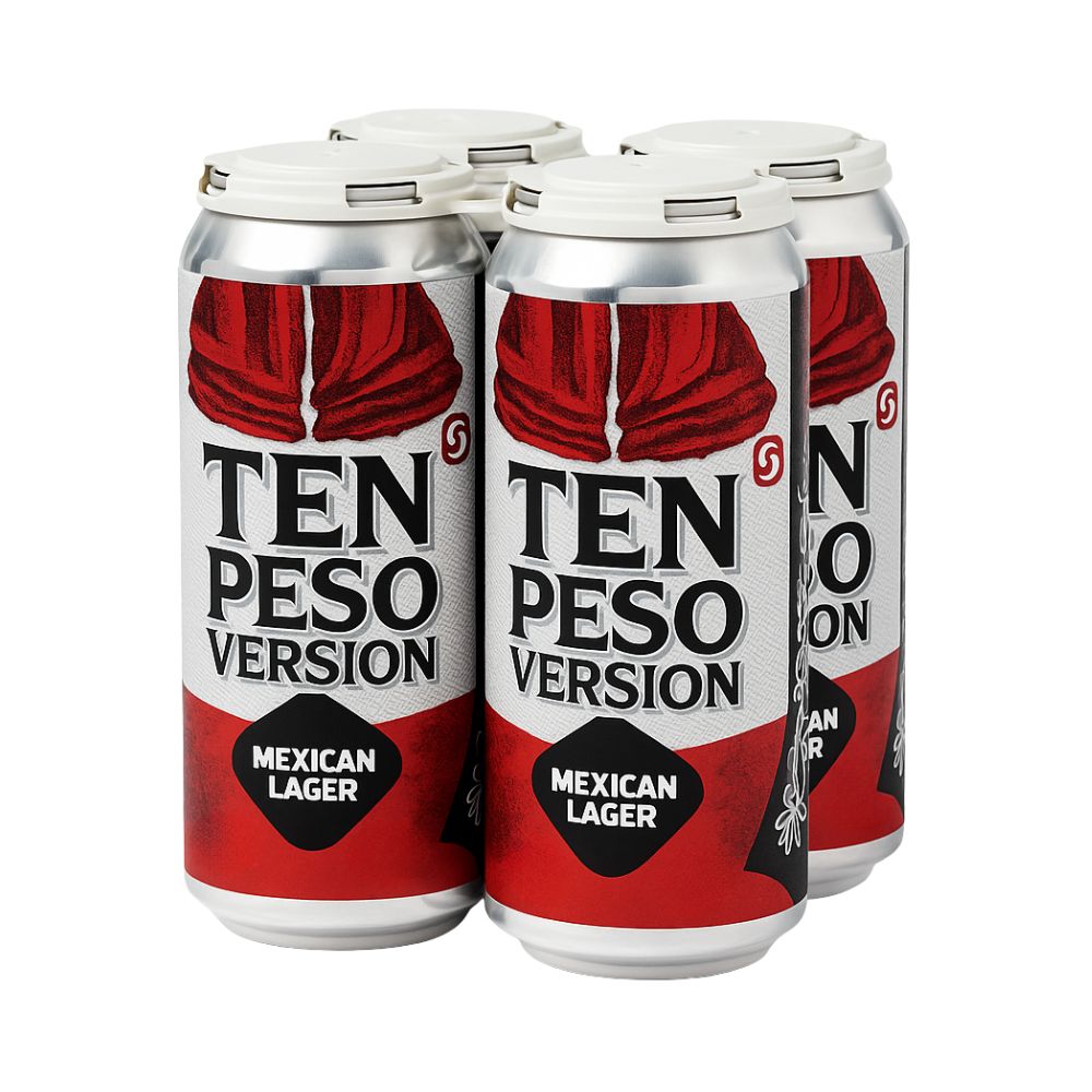 Common Dialect Ten Peso Mexican Lager 4pk
