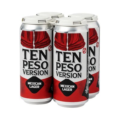 Common Dialect Ten Peso Mexican Lager 4pk