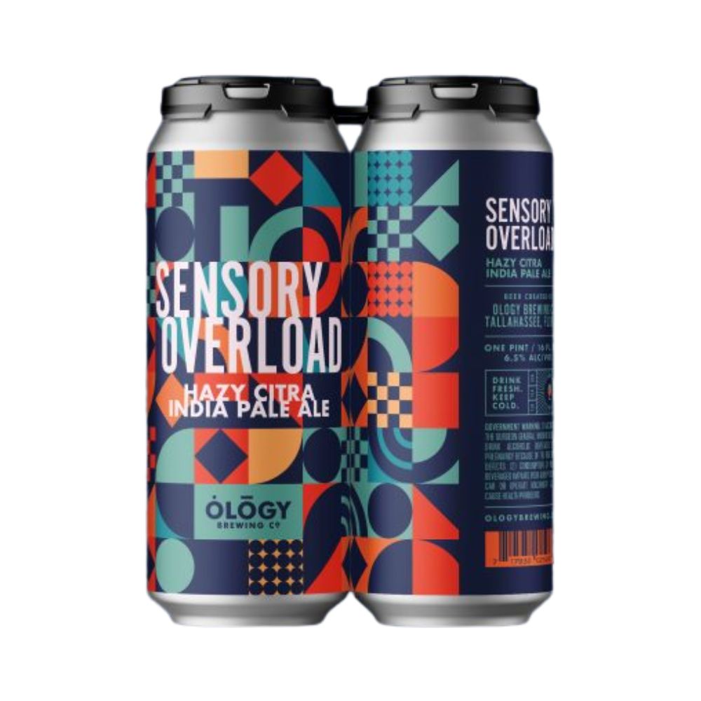 Ology Brewing Sensory Overload Hazy Citra IPA 4PK