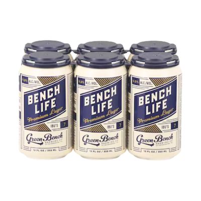 Green Bench Bench Life Premium Lager 12 oz 6PK Cans