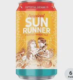 Coppertail Brewing Tropical Sun Runner 6 PK Cans