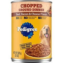 Pedigree Chopped Ground Dinner (Beef,Bacon,Cheese)