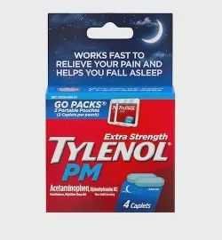 Tylenol PM Extra Strength (2PK 4 Caplets)