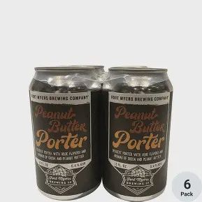 Fort Myers Brewing Peanut Butter Porter (6PK Cans)